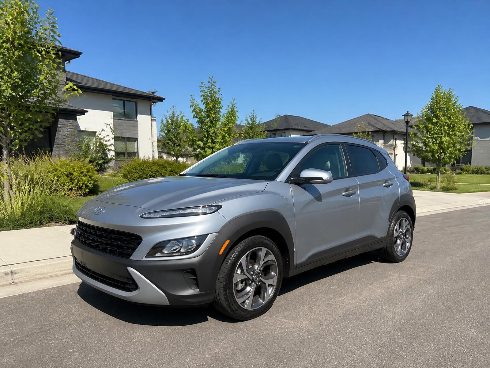 Family vehicle parked outdoors in a South Jordan neighborhood on a bright sunny day